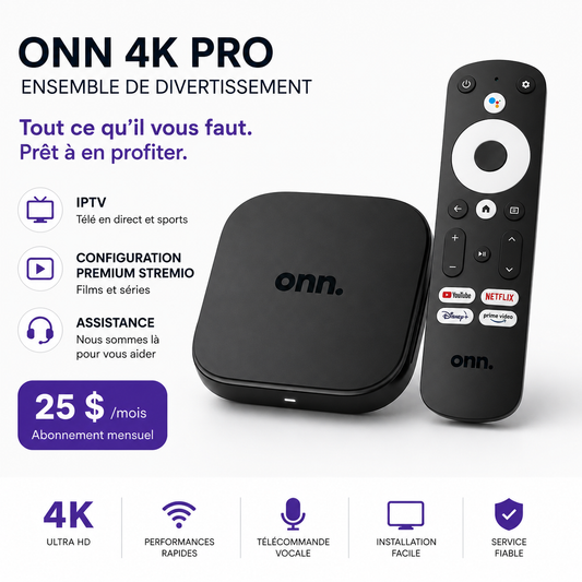 Abonnement StreamFacile Premium – Mensuel